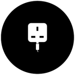 USB to UK Power Adapter